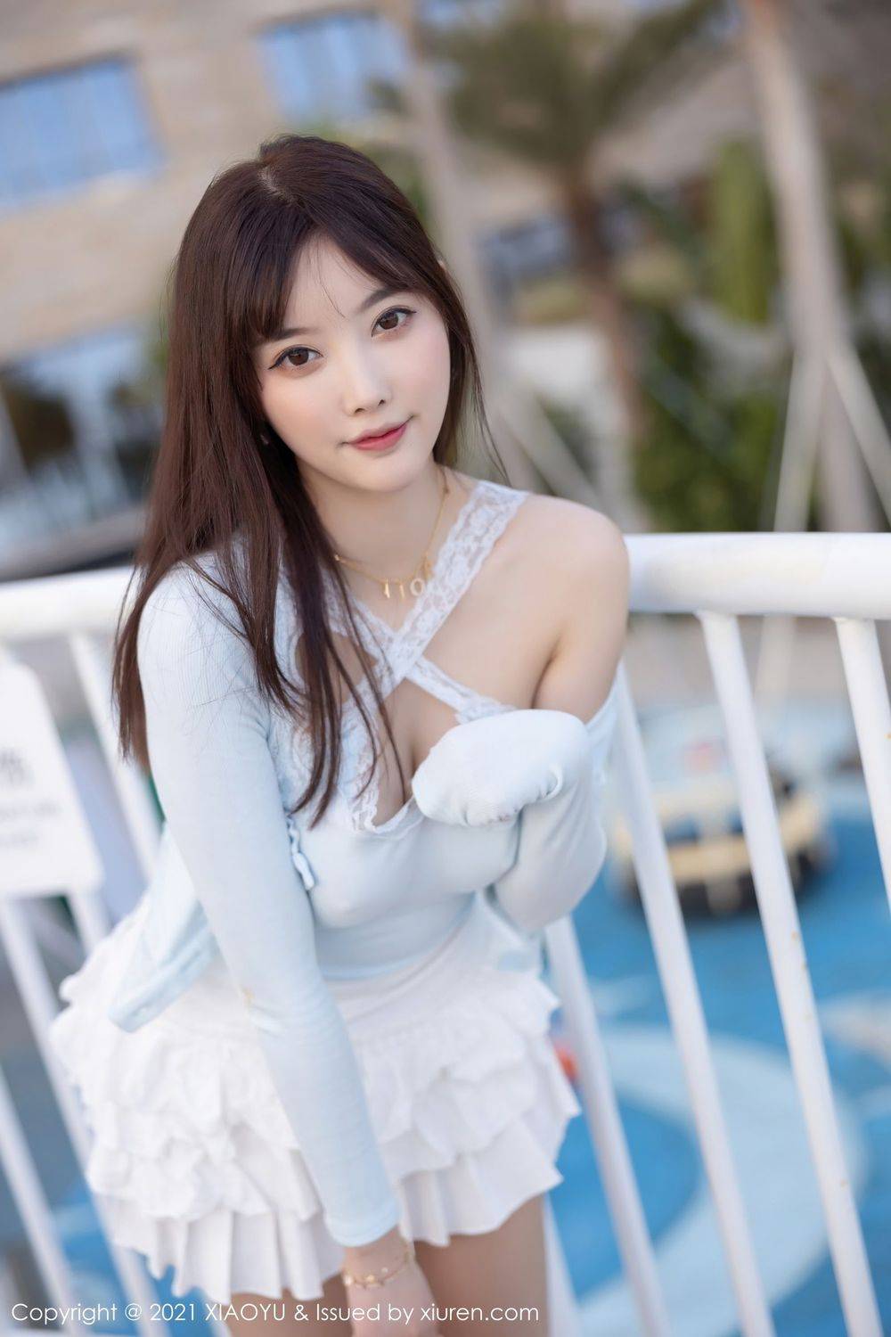 语画界性感女神杨晨晨sugar修长美腿海边沙滩系列私房写真-92