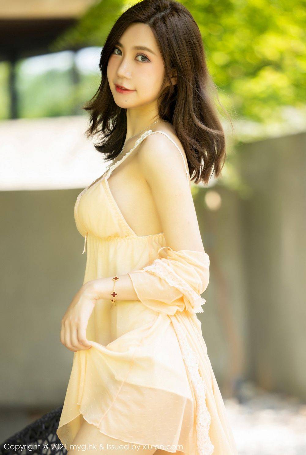 美媛馆性感女神绮里嘉Carina浴室场景湿身诱惑私房妩媚套图-2