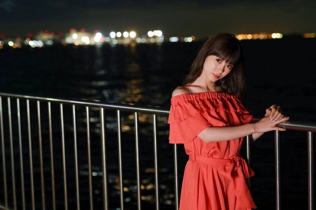 日本美女生田衣梨奈高开叉旗袍+海边比基尼系列性感写真-69