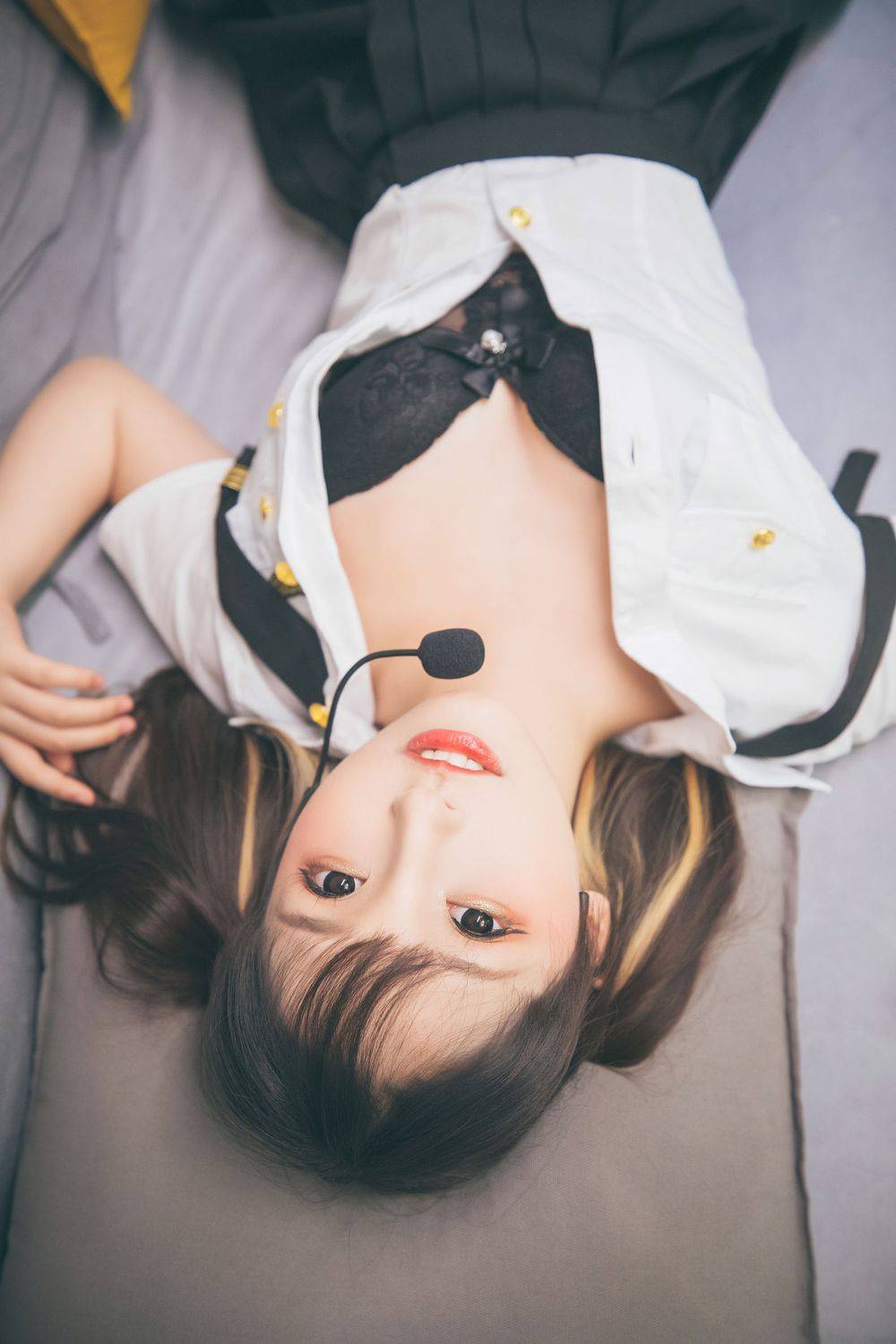 网红COSER神楽坂真冬黑丝美腿JK制服双马尾系列套图-73