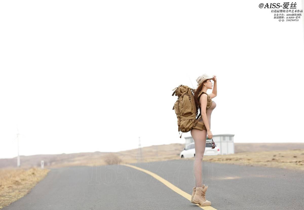 AISS爱丝美女模特若兮Baby丝袜系列旅行日记出发篇写真-27