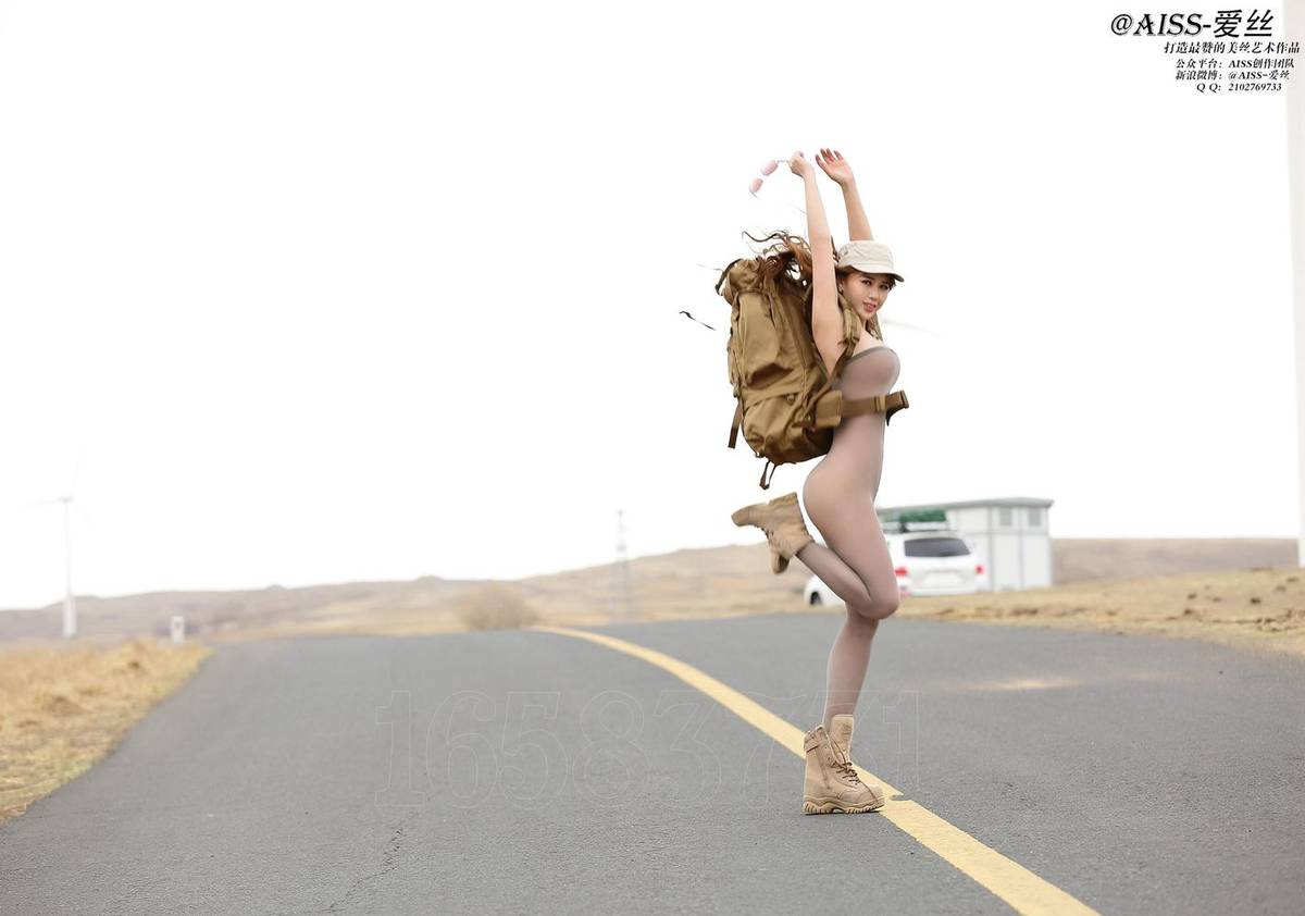 AISS爱丝美女模特若兮Baby丝袜系列旅行日记出发篇写真-31