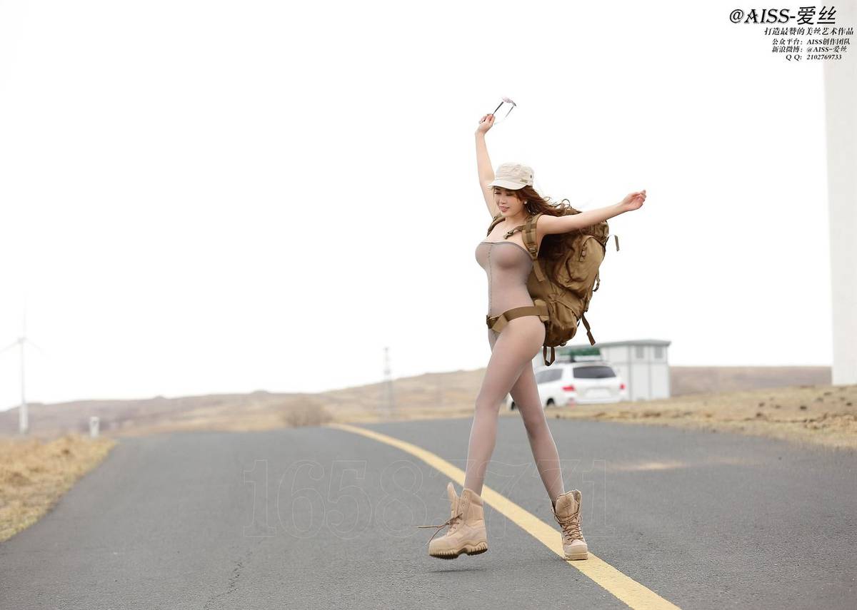 AISS爱丝美女模特若兮Baby丝袜系列旅行日记出发篇写真-30