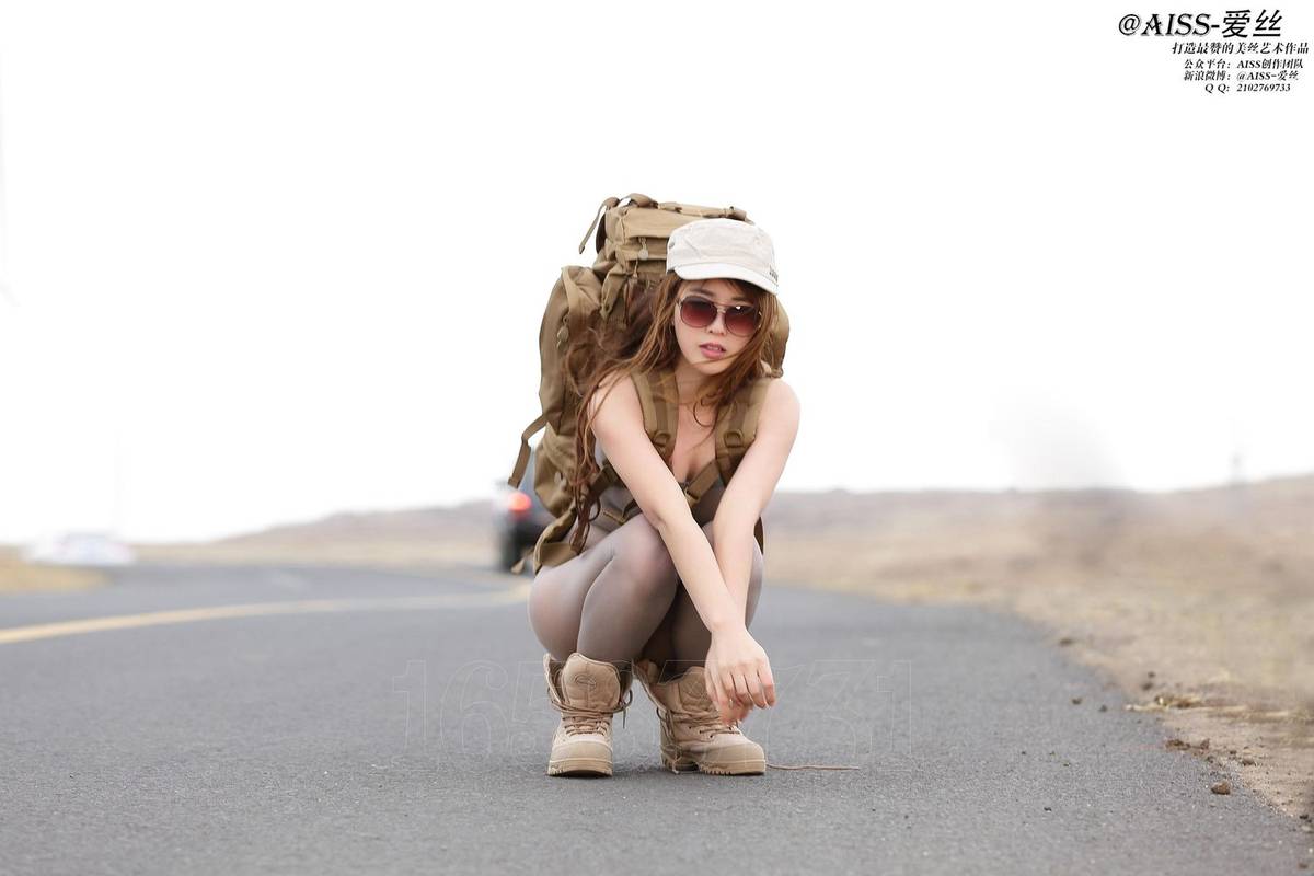 AISS爱丝美女模特若兮Baby丝袜系列旅行日记出发篇写真-35