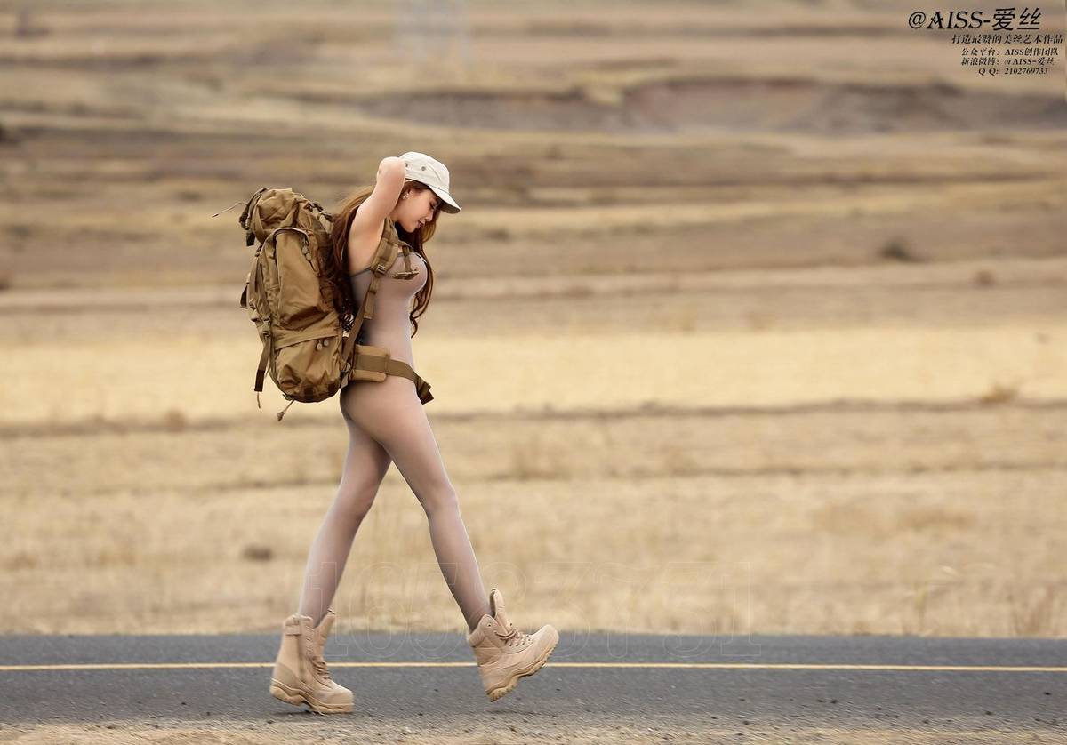 AISS爱丝美女模特若兮Baby丝袜系列旅行日记出发篇写真-47