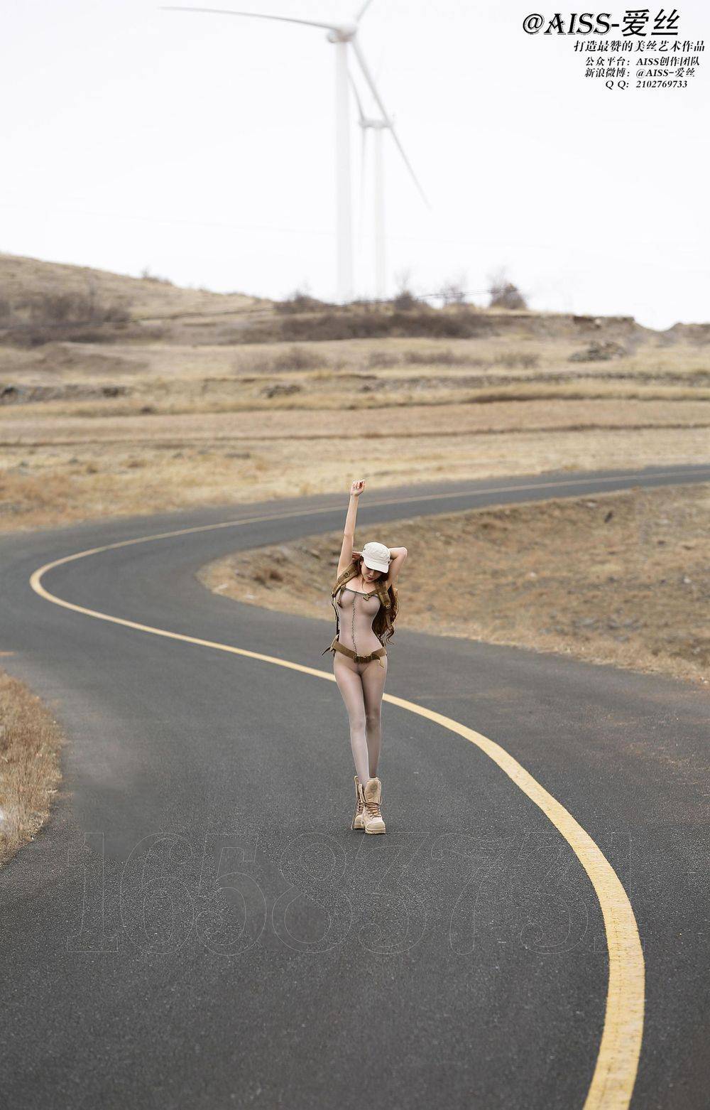 AISS爱丝美女模特若兮Baby丝袜系列旅行日记出发篇写真-50