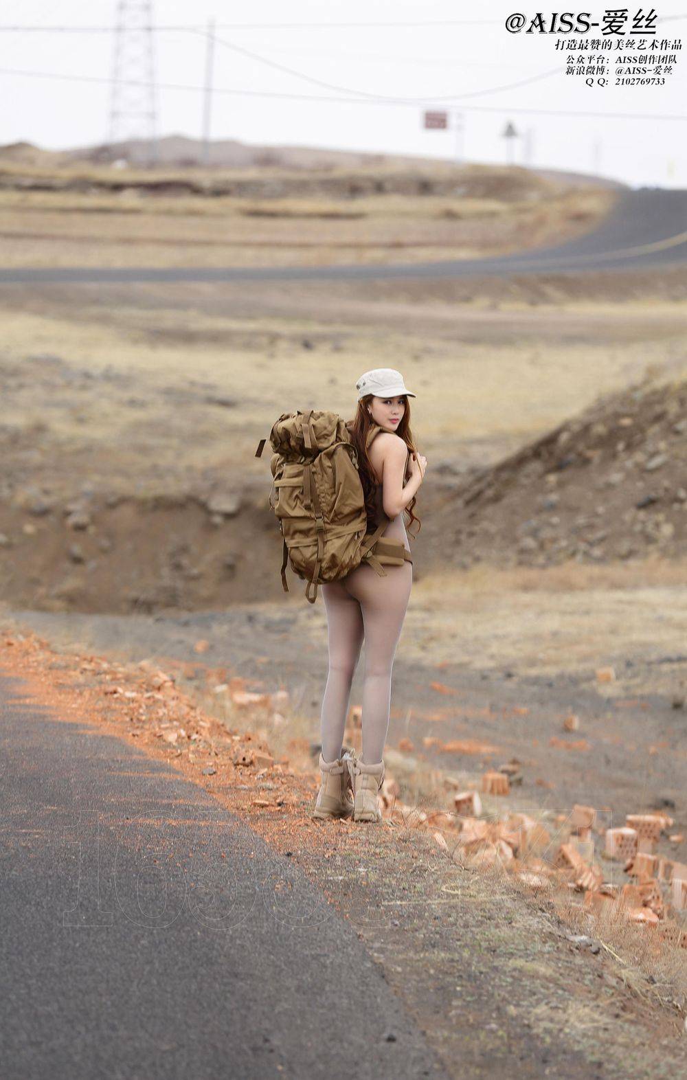 AISS爱丝美女模特若兮Baby丝袜系列旅行日记出发篇写真-52