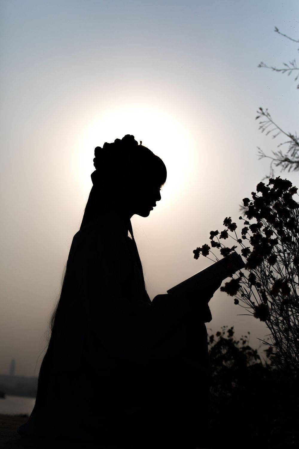 网络红人面饼仙儿明治汉服装扮大家闺秀邻家系列写真-22