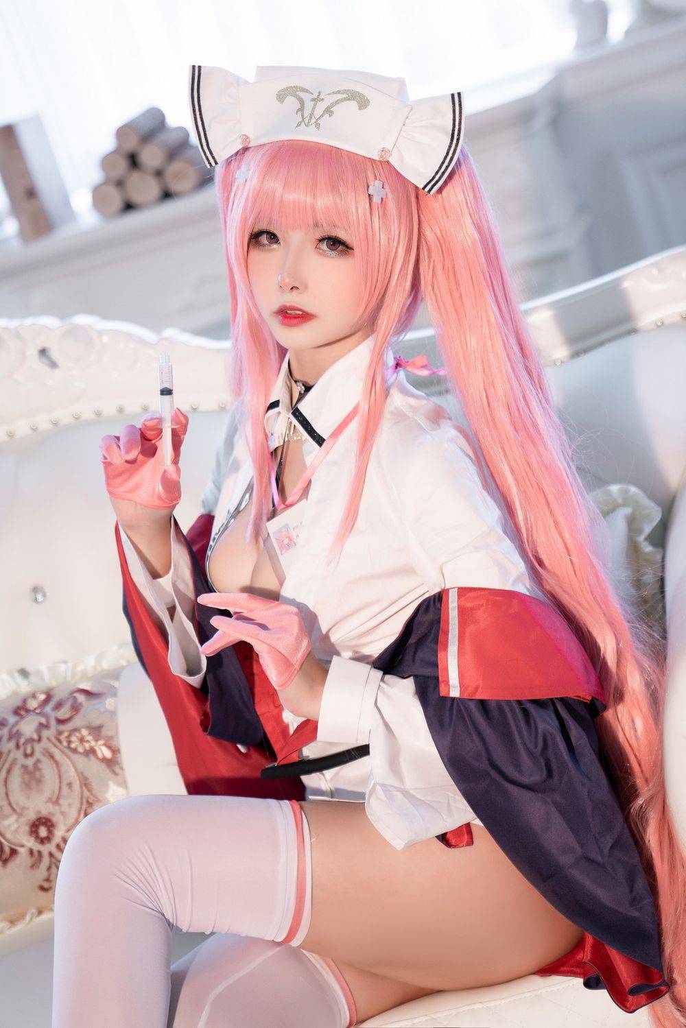 微博妹子Momoko葵葵白丝袜系列英仙座主题性感写真-2