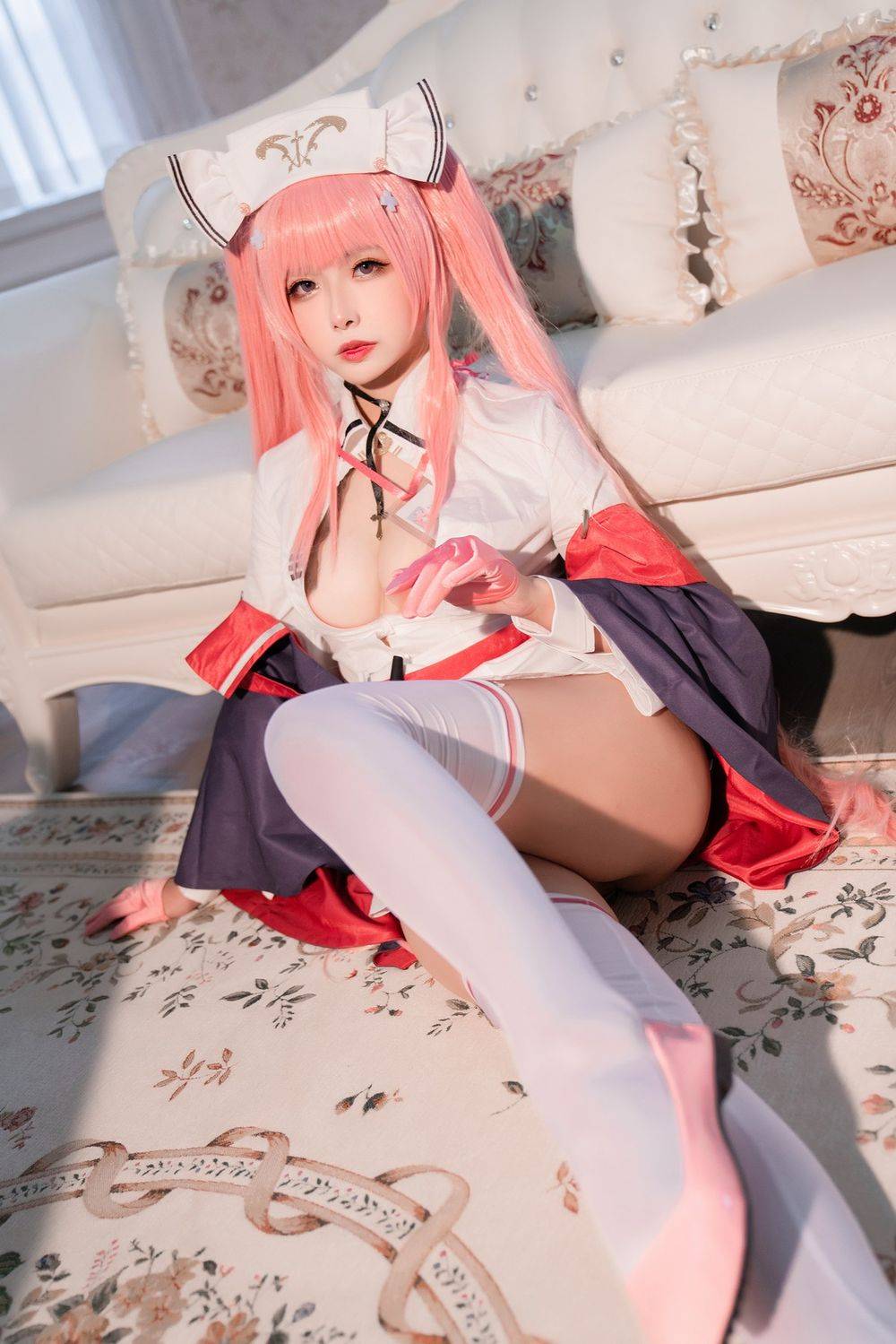 微博妹子Momoko葵葵白丝袜系列英仙座主题性感写真-22