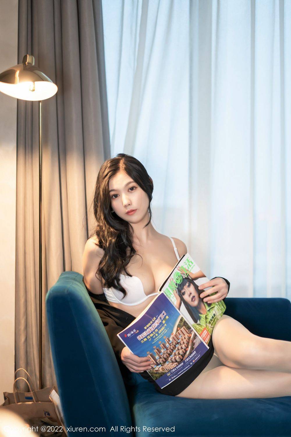 秀人网美女模特李雅柔职业制服搭配原色丝袜系列性感写真-25