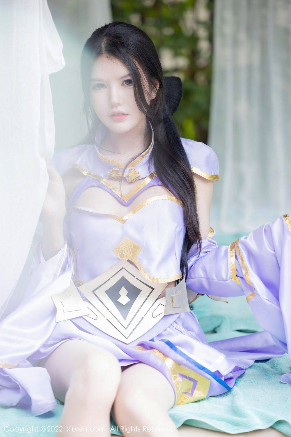 秀人网性感姐妹花绮里嘉ula角色扮演合拍系列珠三角旅拍-25