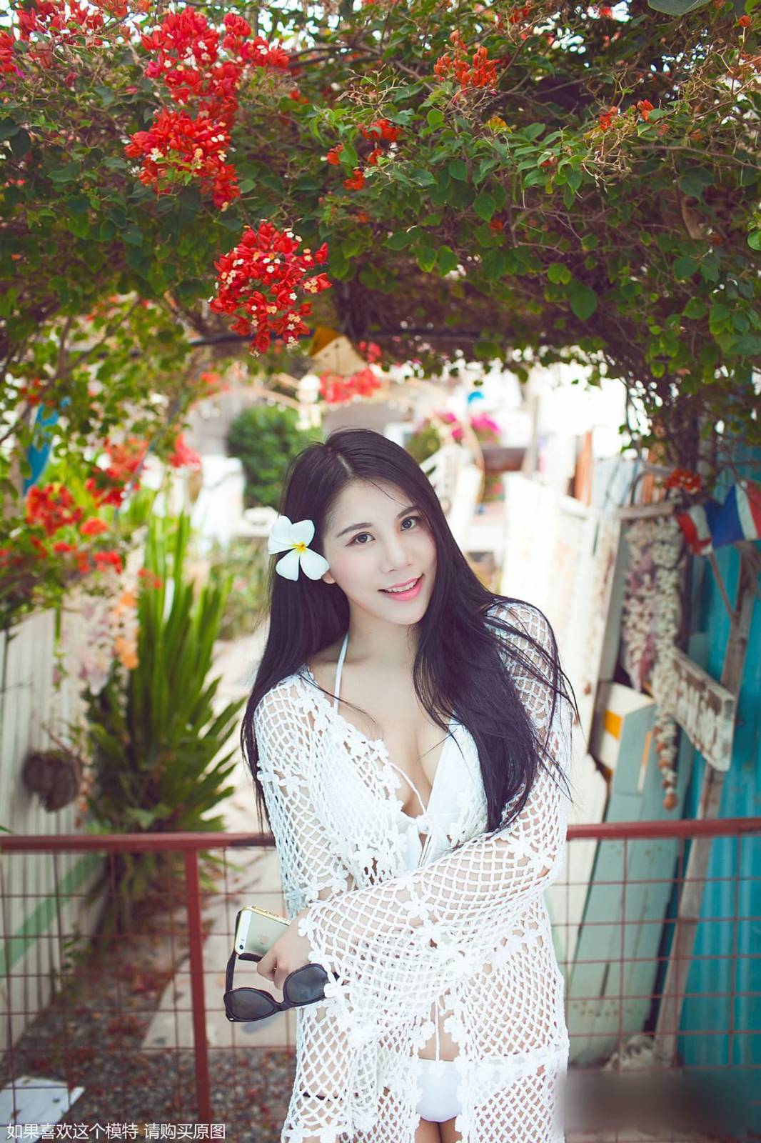 推女神美女模特南湘Baby比基尼早春的天籁主题性感写真-9