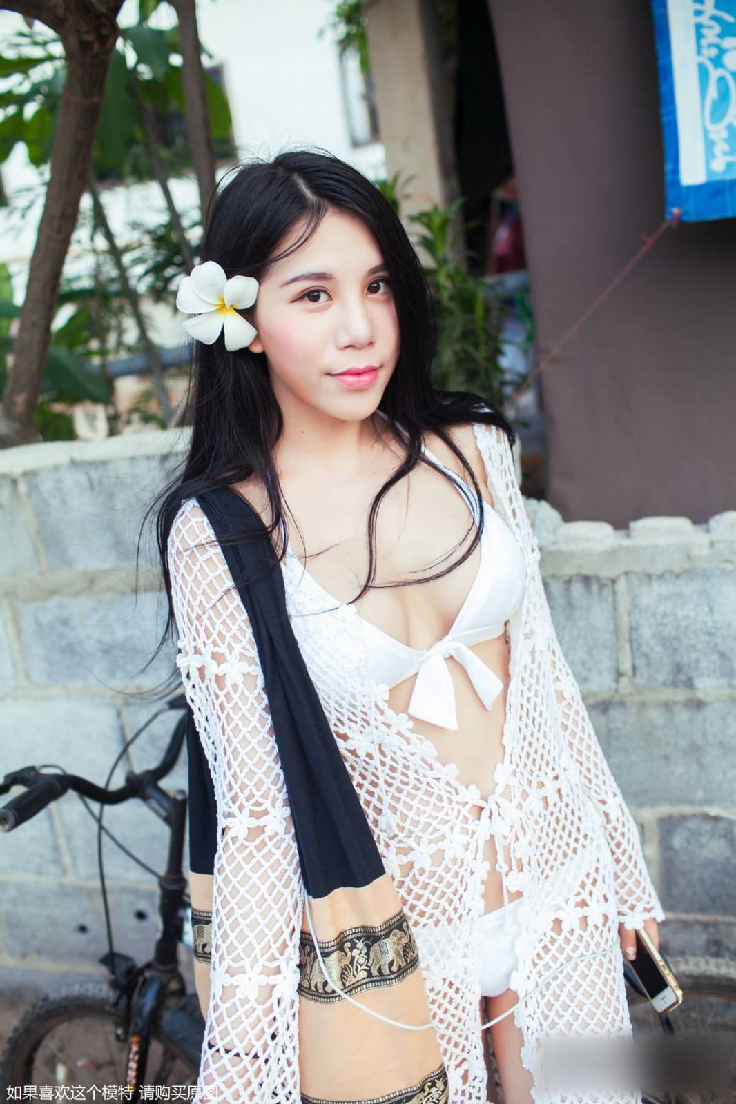 推女神美女模特南湘Baby比基尼早春的天籁主题性感写真-11