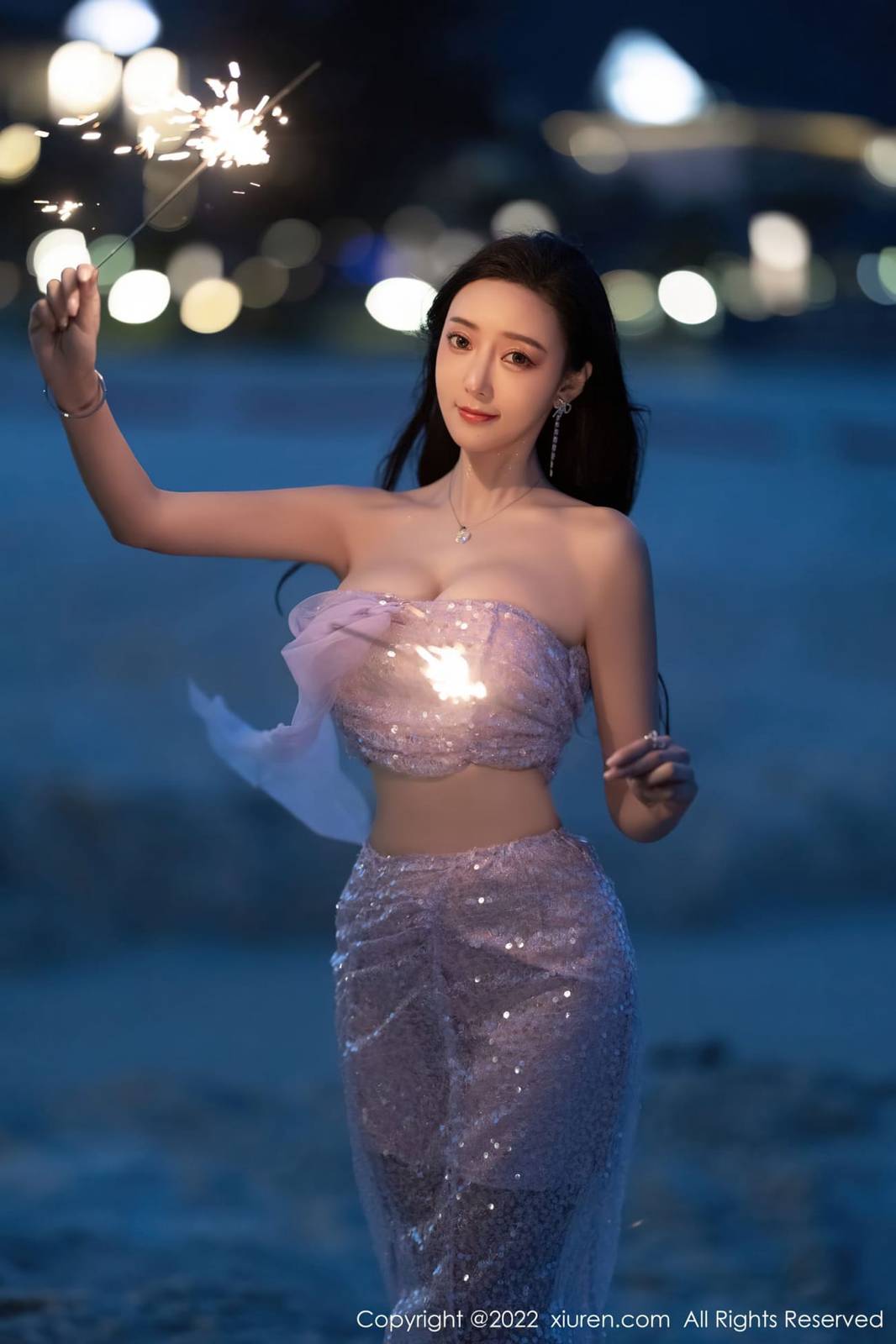 秀人网性感女神王馨瑶yanni海边沙滩和酒店双场景厦门旅拍-17