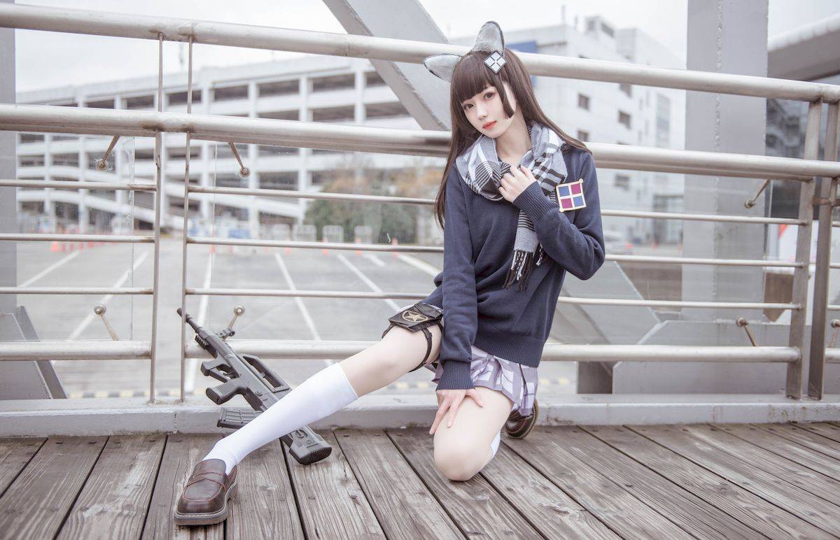 网络美女你的负卿95制服女战士小妖精系列性感写真-13