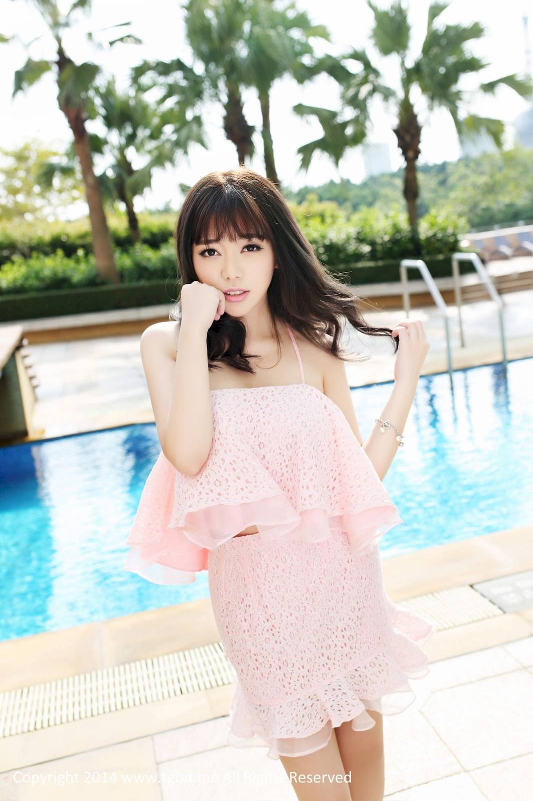 TGOD推女神美女模特刘飞儿Faye女神去哪儿主题清纯写真