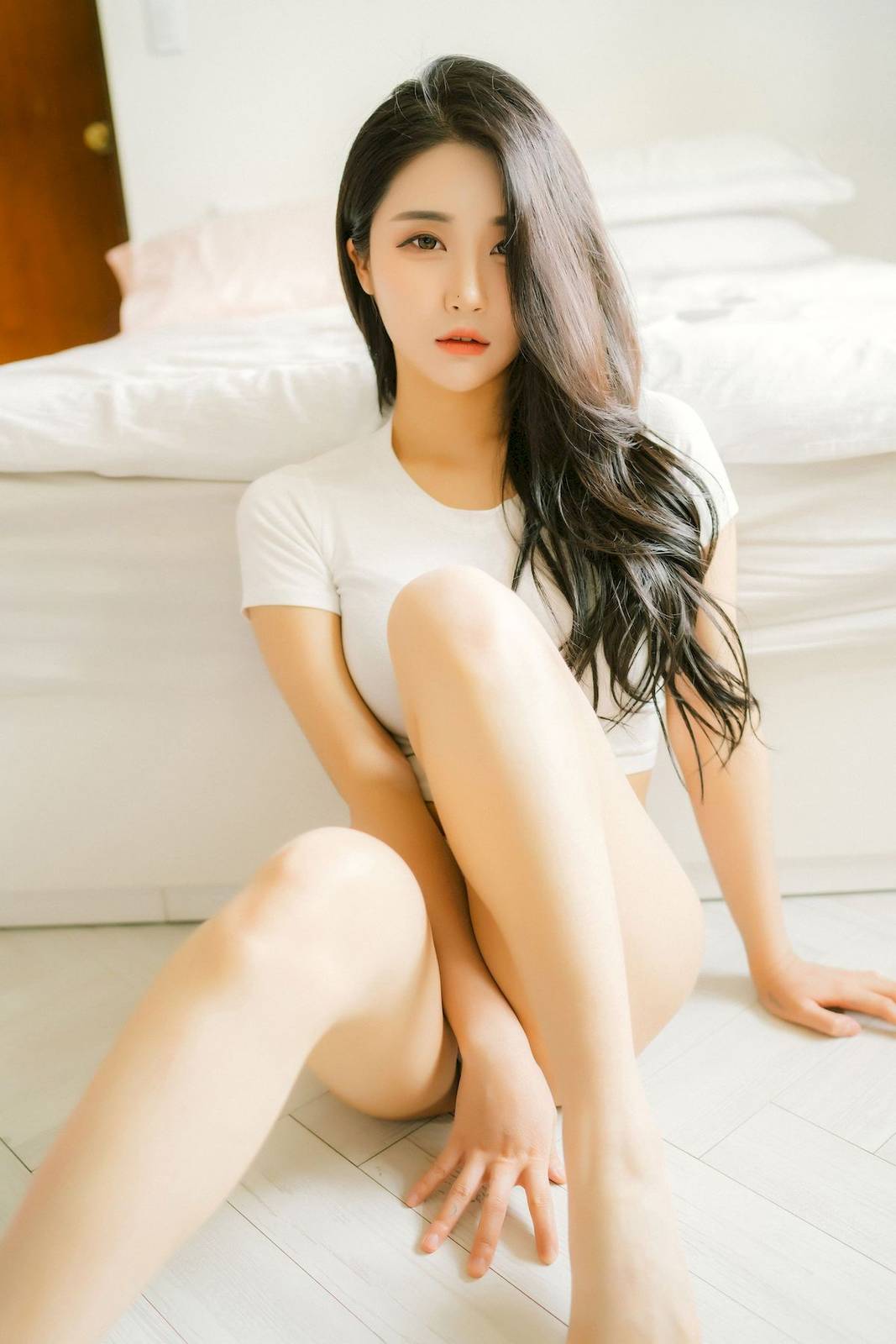 网络美女Bomi&Zia情趣背心福利姐妹花系列性感写真-5