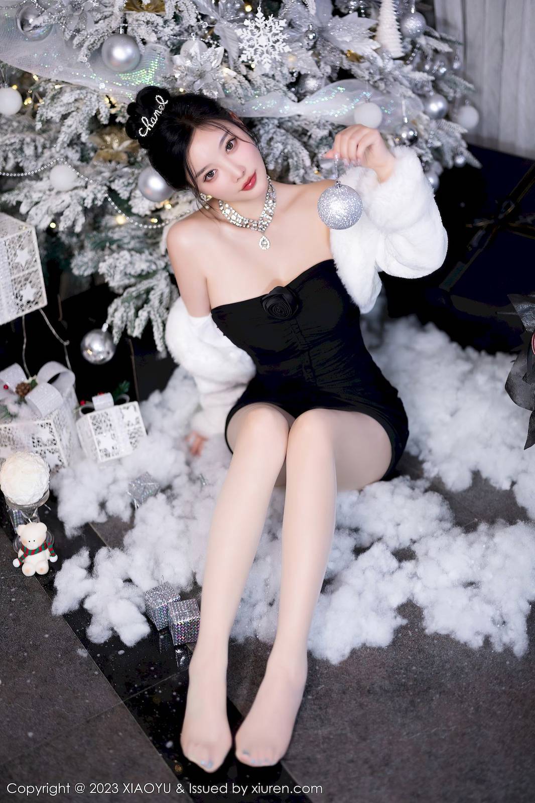 语画界性感女神杨晨晨Yome圣装出席诞愿有你海南旅拍 -3