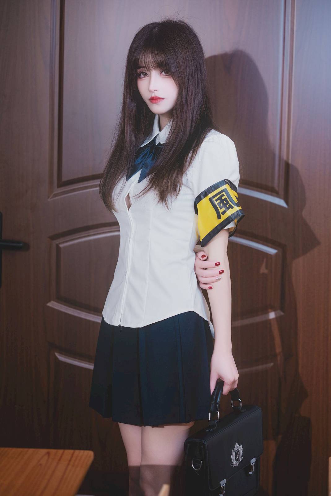 网络美女鹿八岁白衬衫学妹装扮 - 畜牧计划高清美图