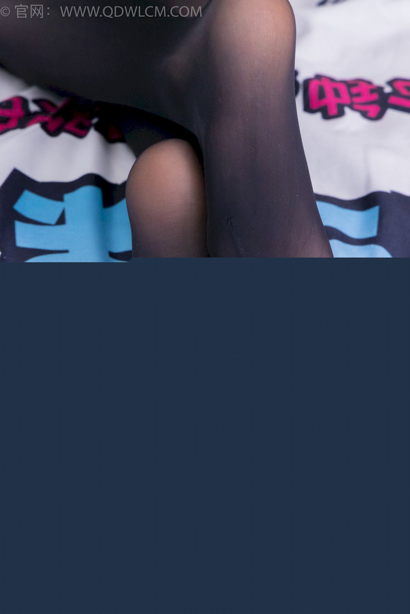 物恋传媒模特小竹黑丝白衬衫新的起点主题写真-123