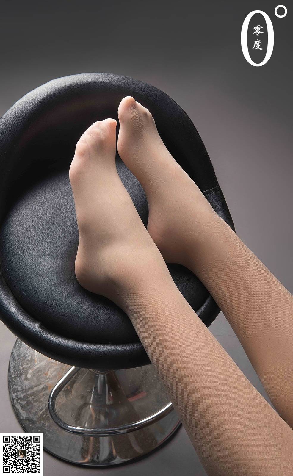 LD零度模特如梦白色上衣肉色丝袜足控福利写真-46