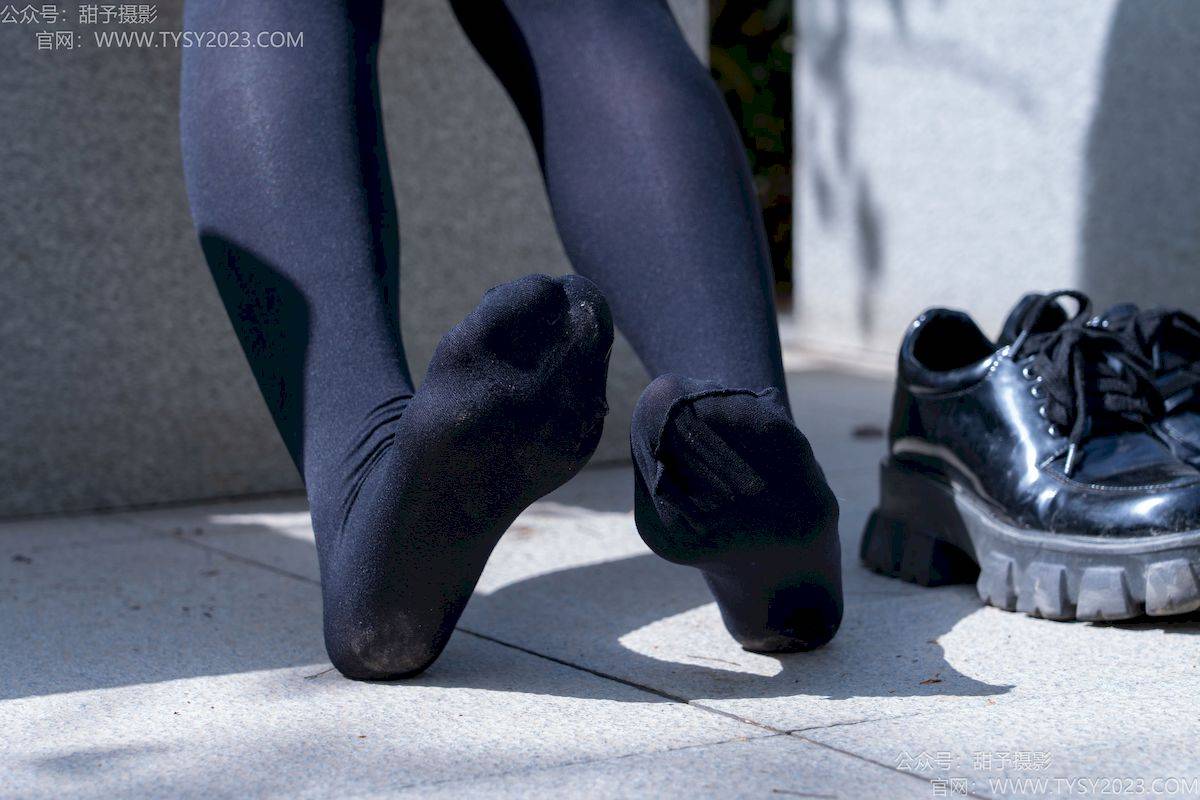 甜予摄影模特小甜桃齐肩短发校园风女生写真-100